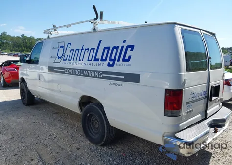 2009 Ford E-150 Commercial из США, поврежденный, VIN 1FTNS14W39DA42608